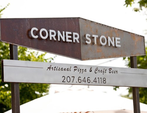 Cornerstone Pizza Sign
